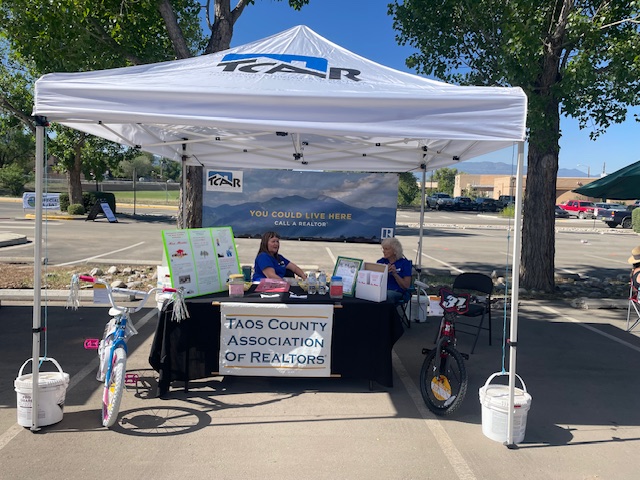 TCAR Booth at the 2024 Taos Bike Rodeo